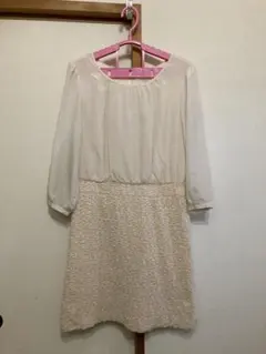 avvワンピース ツイードL 入園入学　ママスーツ