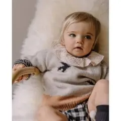 BUHO Birds Knit Jumper ニット　トップス　12M