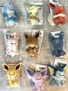 へんしんメタモン　ブイズセット　9点 ポケモン へんしんメタモン ぬいぐるみ ブイズ9点セット - メルカリ