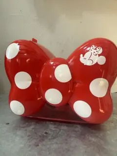 ディズニーミニーポップコーンバケット 手作りストラップ付き※正規のストラップ無し