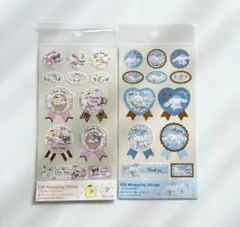 【Sanrio】ギフトシール　サンリオキャラクターズ＆シナモンロール