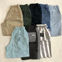 ８点まとめ売り ブリーズ 他 ショートパンツ 130相当