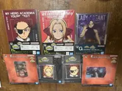 1番くじ　僕のヒーローアカデミア ラバーコースター 他セット売