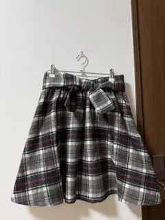 OLIVE des OLIVE チェック柄ミニスカート