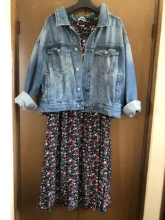 アースミュージックアンドエコロジー　ジージャン　デニムジャケット　綿100%