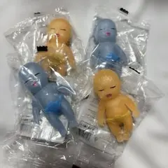 ギャラクシーアグリーベイビーズ　ルミナス　蓄光 スクイーズ 4個まとめ売り