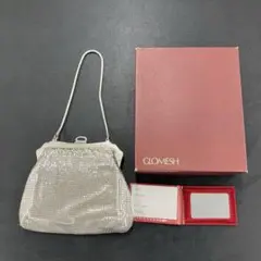 GLOMESH シルバーパーティーバッグ