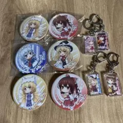 博麗霊夢　缶バッチ　ダイソーコラボ　東方project　まとめ Akemi on X: 