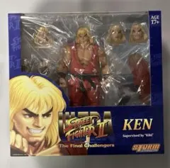 未開封JADATOYSウルトラストリートファイターII ガイル2p ケン1/12