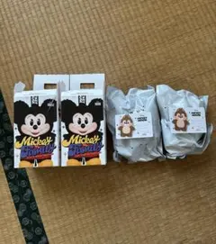 ディズニーリゾート チップとデール キーホルダー ポップコーン 廃盤