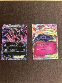 ゼルネアスEX & イベルタルEX 2枚セット（MMB 2015年限定）