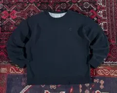 champion ヘビーウェイトmスウェット トレーナー ブラック XL