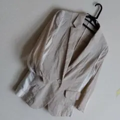 GabardineK.Tテーラージャケット7分袖　9号のサムネイル