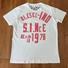 ディーゼル DIESEL メンズ Tシャツ L 白 ホワイトのサムネイル
