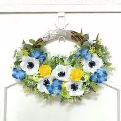 リースブーケ ♡ ボタニカル ♡ アネモネ ♡ ブートニアセット