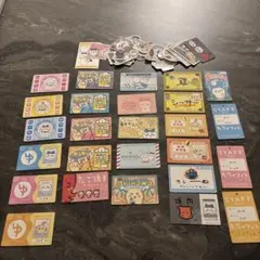 ちいかわカードとステッカー色々