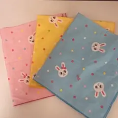 美品　ミキハウス　ランチクロス　3枚セット