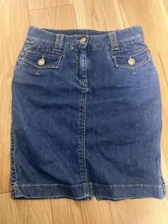 GAP チェック柄 タイトスカート 25 / 0R ネイビー - メルカリ