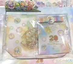 ディズニー スーベニア ランチケース3点セット カラフルハピネス ダッフィー