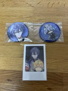 にじさんじ 小柳ロウ Dytica ハーフアニバーサリー ハフアニ 缶バッジ