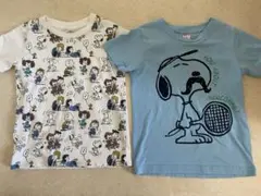 UNIQLO スヌーピー Tシャツ 2枚セット 110cm