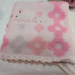 【新品未使用】Afternoon Tea 花柄タオルハンカチビジュー　4