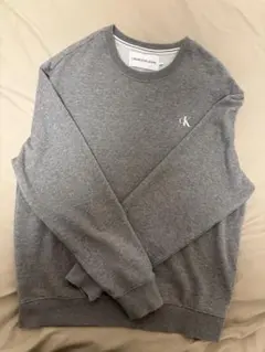 CALVIN KLEIN JEANS グレー スウェット M