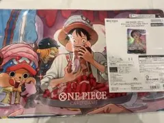 ワンピース カードゲーム プレイマット　青黄ナミ　セット