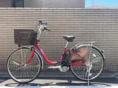 Panasonic 電動アシスト自転車 26インチ 8Ah 内装3段 整備済み - メルカリ