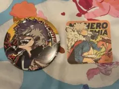 僕のヒーローアカデミア 缶バッジ アートステッカー 爆豪勝己