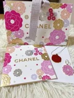 CHANEL 花モチーフチャームセット