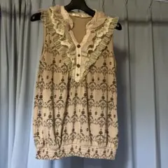 axes femme アクシーズファム フリルノースリーブのサムネイル