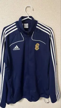 adidas レア ネイビー トラックジャケット アディダス