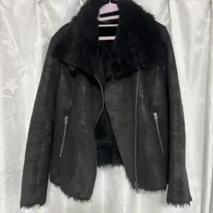 Mサイズ ディヴァイナー 裏ボアもこもこ ライダースジャケット - メルカリ