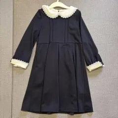 値下げ！BEAMS mini ネイビー フォーマル ワンピース 120