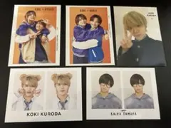 黒田光輝　田村海琉　檜山光成　豊田陸人　長瀬結星　深田竜生　厚紙カード