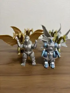 匿名配送】ゴジラ ソフビ 3体セット - メルカリ