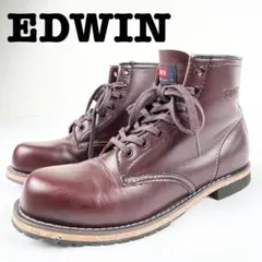 EDWIN ワークブーツ ブラウン ブーツのサムネイル