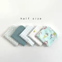 今だけ！８００円→７００円　◯ｈａｌｆ　ｓｉｚｅ◯ガーゼハンカチ　6重ガーゼ