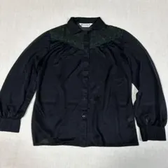 昭和レトロブラウス　レディース ビンテージ　11号