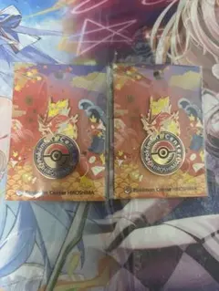 【限定販売】ポケモンセンターヒロシマ 広島　ロゴピンズ2つセット☆