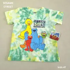 【Sesame Street】セサミストリート キッズ Tシャツ エルモ 4Tのサムネイル