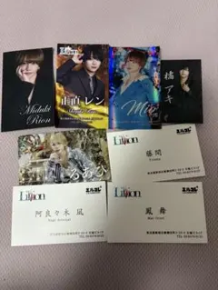 Lillion リリオン　エルコレ　ホスト　名刺セット　歌舞伎町
