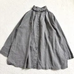 高崎店限定 nest Robe UPCYCLELINO ラッフルカラーブラウス - メルカリ