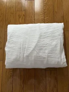 【美品】無印良品 天然由来の繊維リヨセル ボックスシーツ シングル ライトグレー