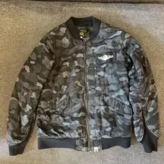 A BATHING APE MA-1 迷彩ジャンパー