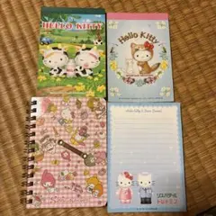 平成ハローキティ メモ帳・ノートまとめ売り