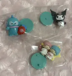 チョコエッグ サンリオ 3点セット クロミ ハンギョドン キキララ
