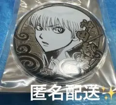 銀魂展　沖田　シルバー缶バッジ ☆ 銀魂 銀魂展 シルバーソウル缶バッジ 沖田総悟 - メルカリ