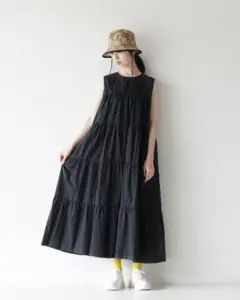 美品✨ジムフレックス ティアードワンピース 別注 ロング ノースリーブ 近年 2025年最新】GYMPHLEX ノースリーブの人気アイテム - メルカリ